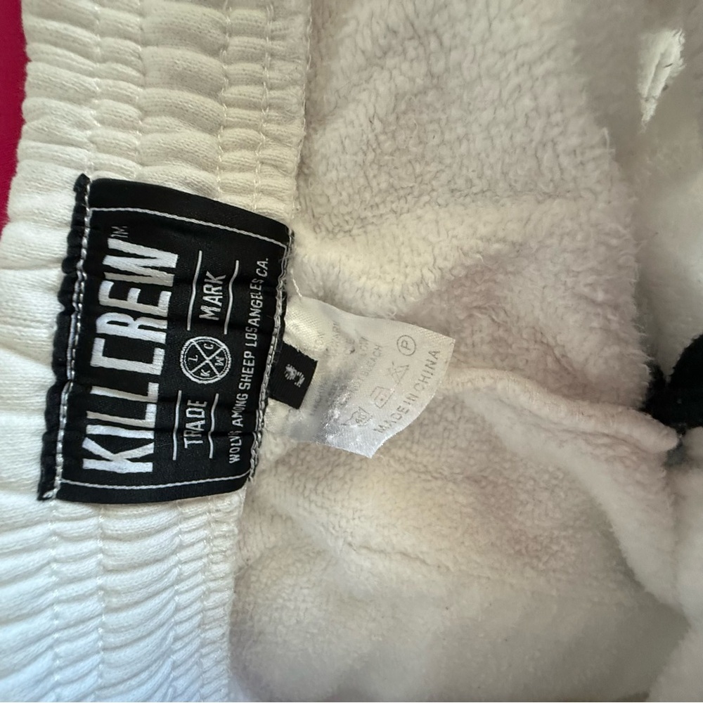 Kill Crew White Joggers - Picture 3 of 3
